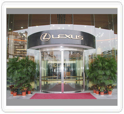 鬆下自動弧形門